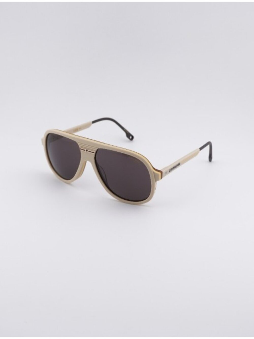 Carrera C SPORT 07/S 010A K2 Sunglasses Beige Aviator Frame, Mauve Lenses